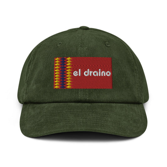 Olive Corduroy Cap