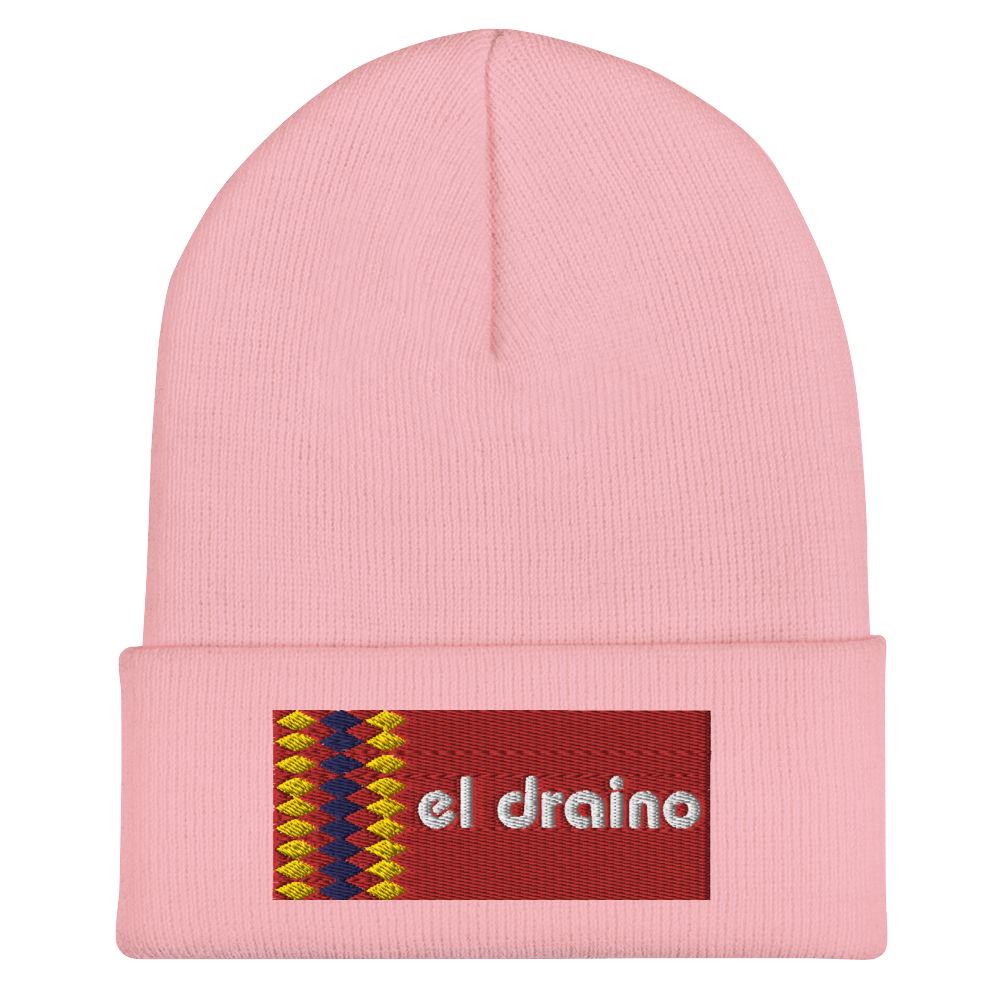 Pink Cuffed Beanie