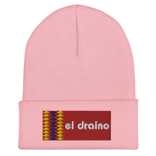 Pink Cuffed Beanie