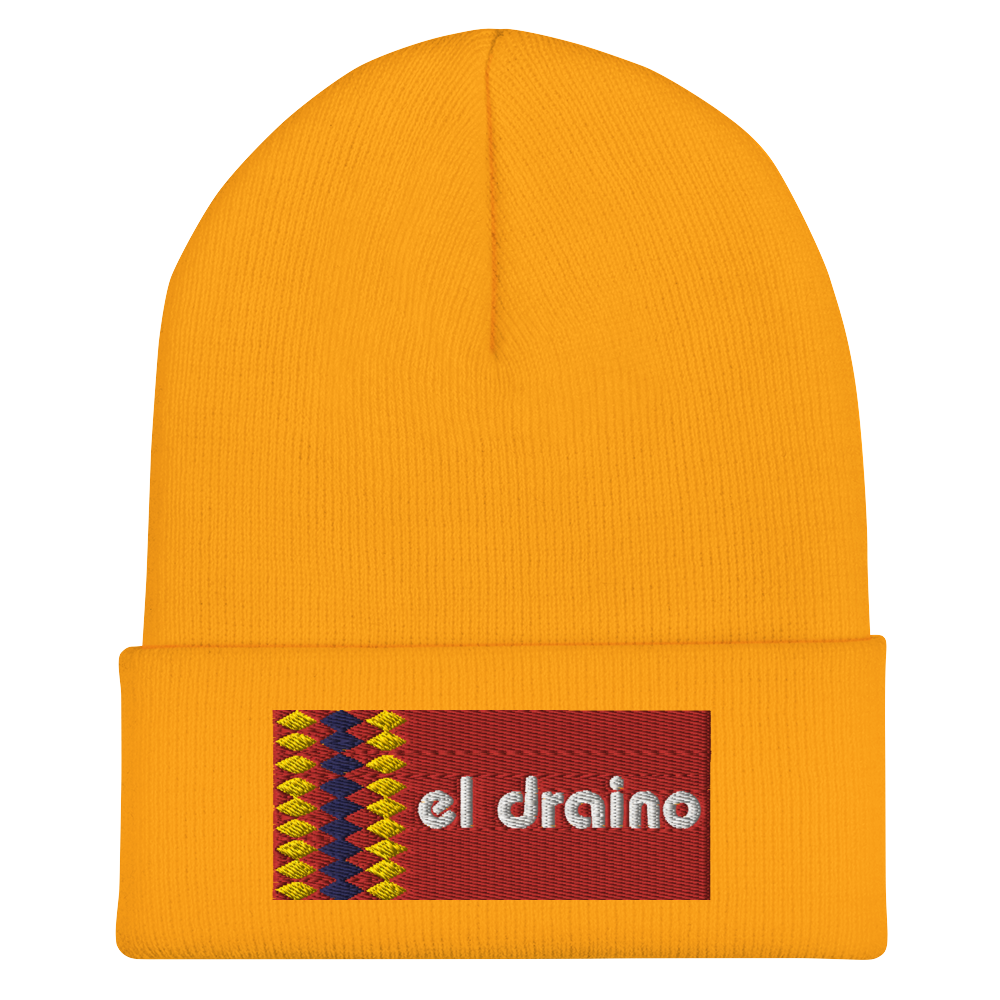 Yellow Cuffed Beanie