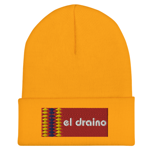 Yellow Cuffed Beanie