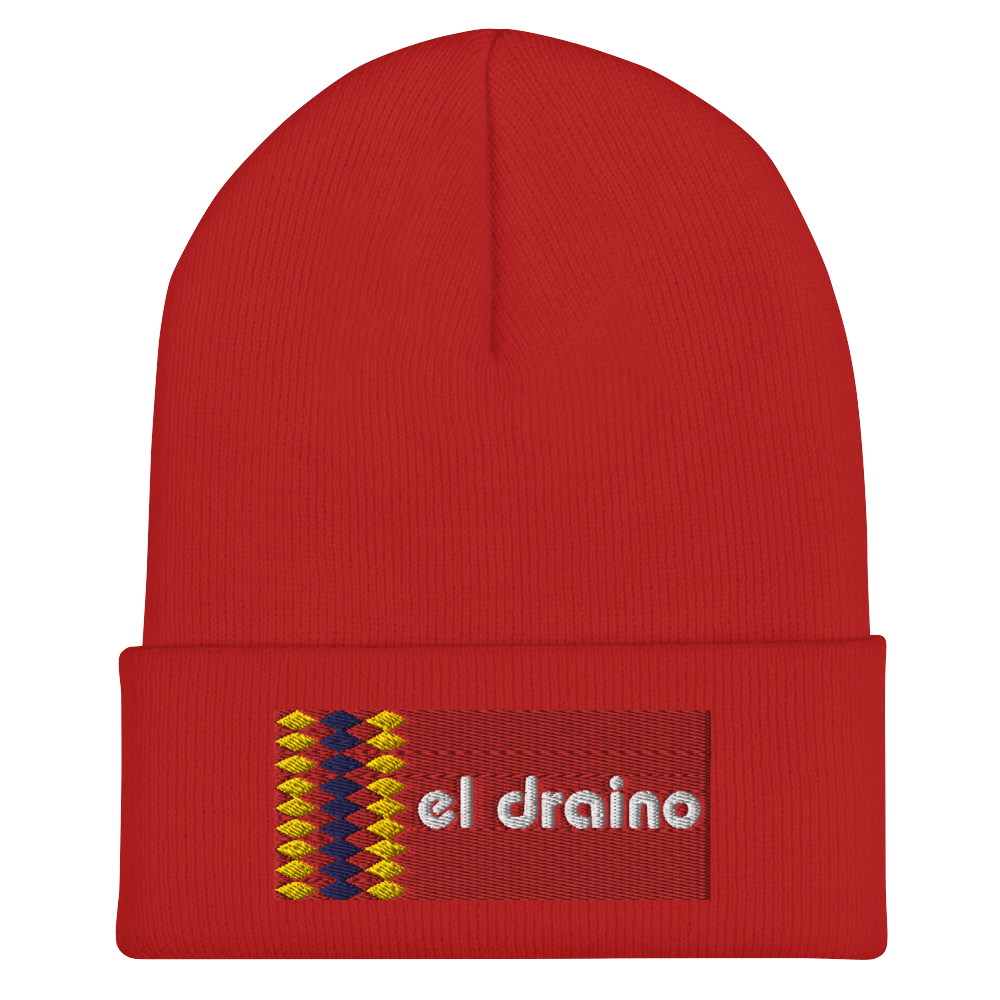 Red Cuffed Beanie