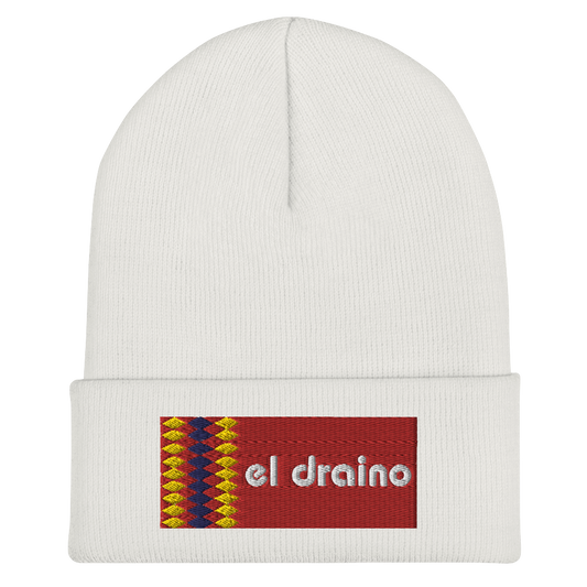 White Cuffed Beanie